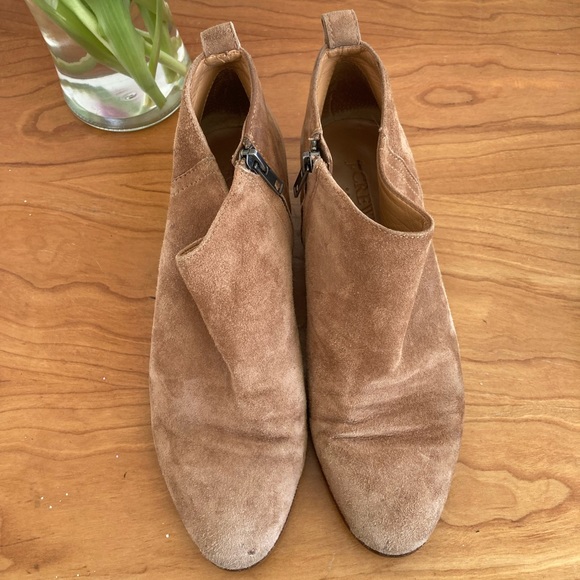 J crew suede ankle booties - Picture 2 of 6